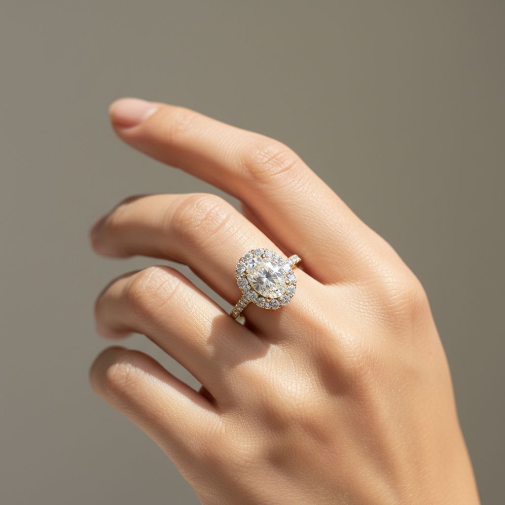 Scale Reference (Ring on Hand)