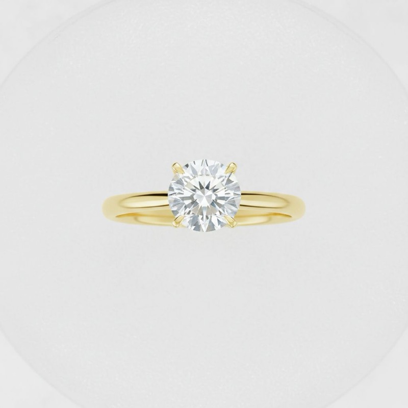 Final result: AI-generated bird's eye view of gold ring shot from 90 degrees overhead
